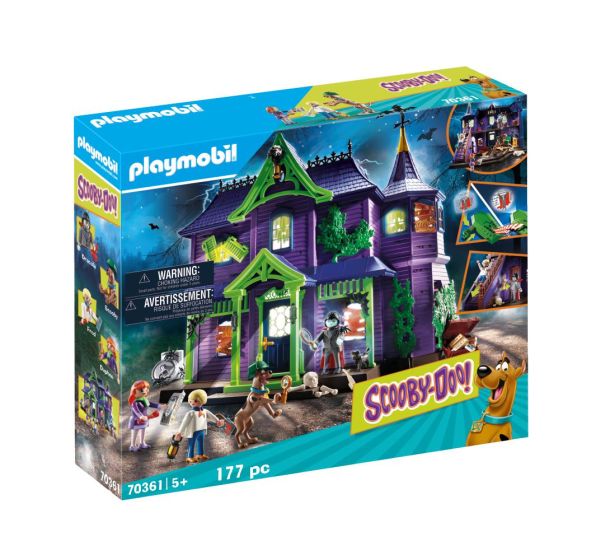 Playmobil Scooby Doo! Mystery Mansion Playset